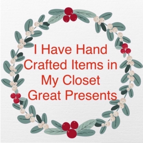 Handmade Baby Knit Hat Beanie Infant Blue White Midweight Hand Crafted Girl Boy - Picture 17 of 17